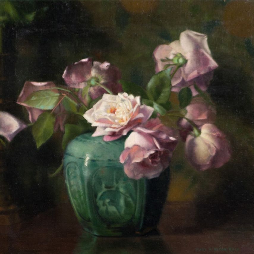 Marie Hiester Reid, huile sur toile