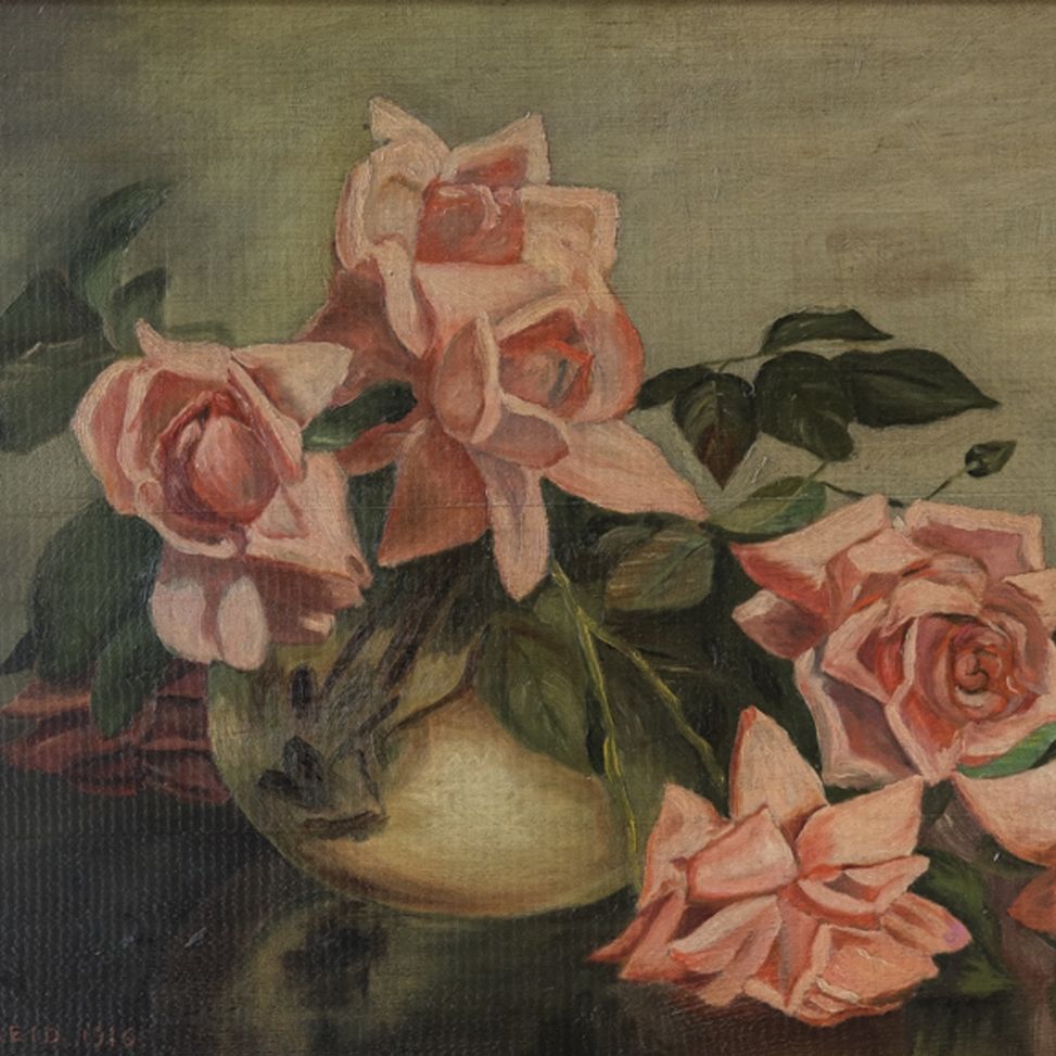 Marie Hiester Reid, huile sur toile