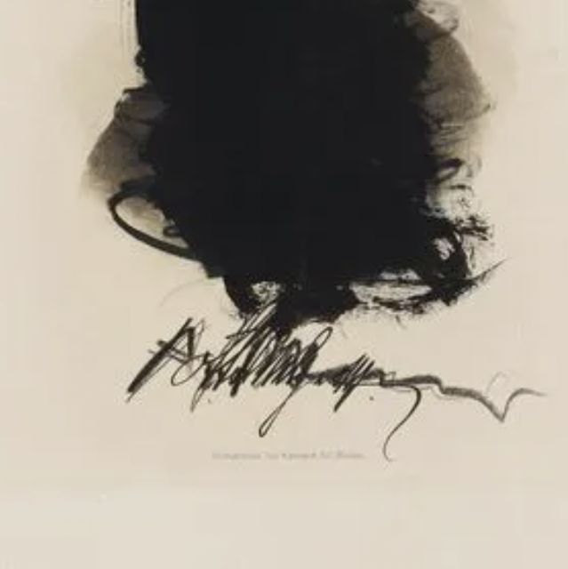 Arnulf Rainer, lithograph