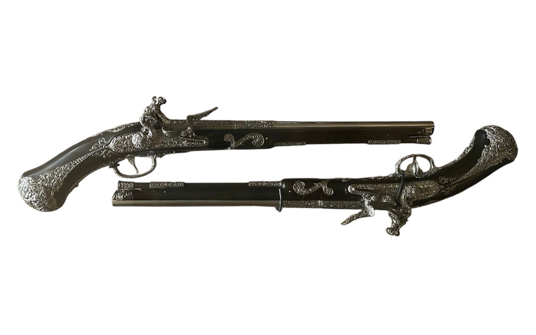 Napoleon I spinning wheel pistols