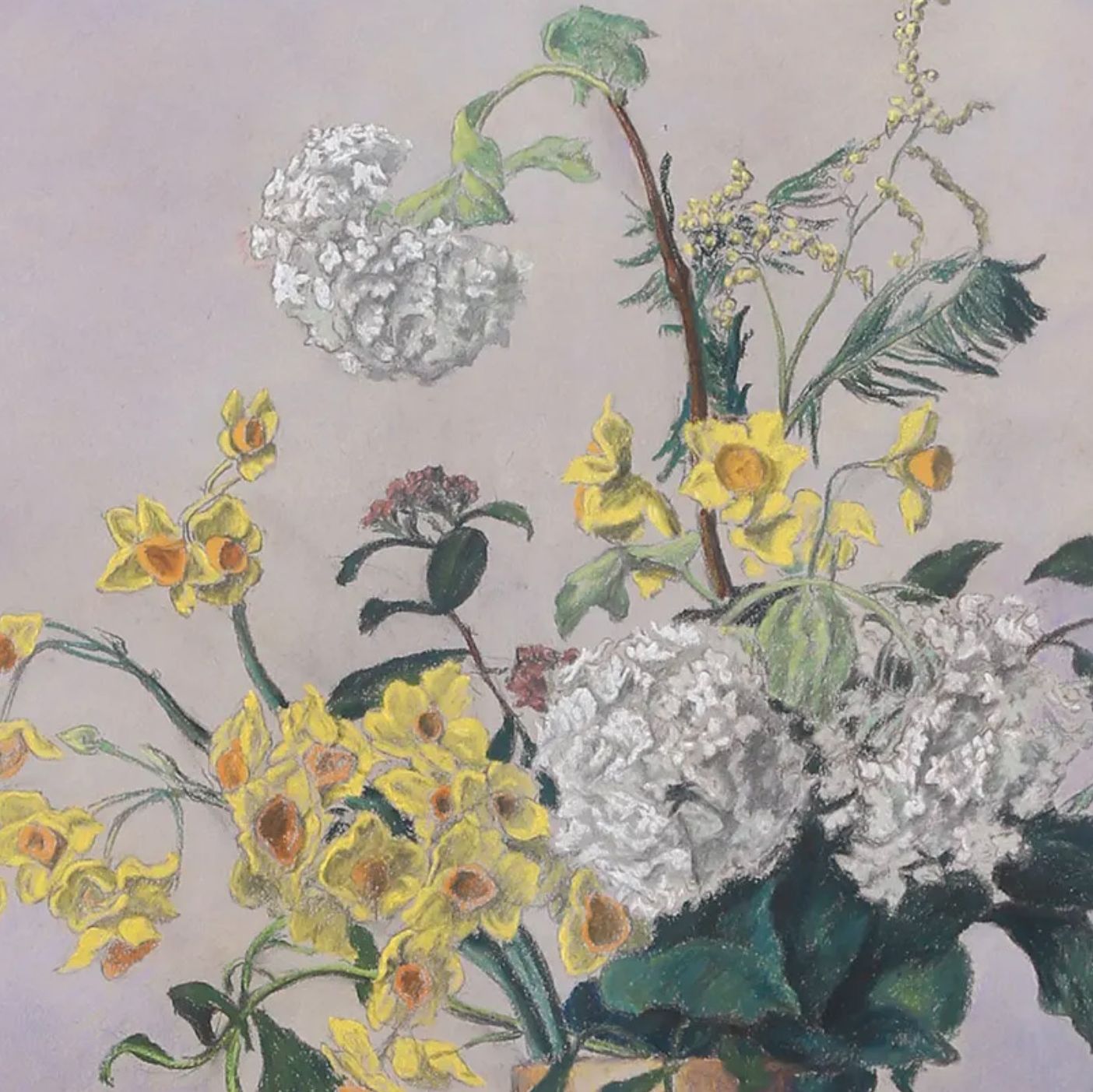 Paul Élie Ranson, pastel on paper