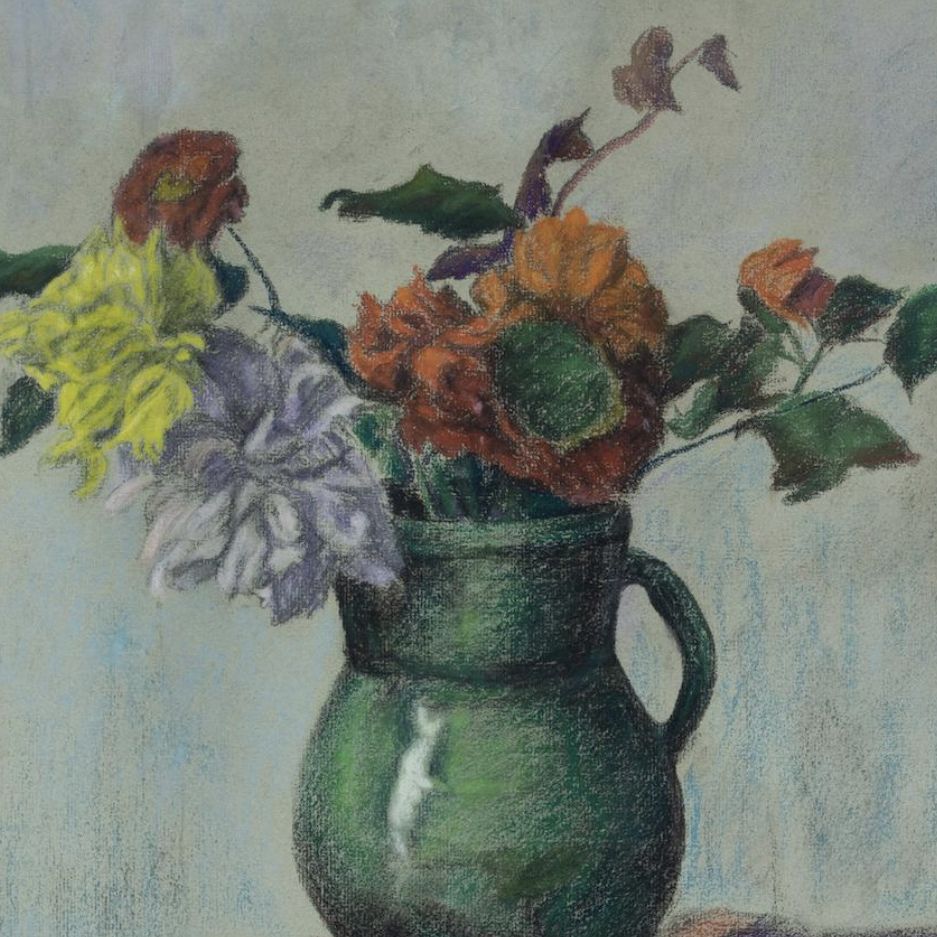 Paul Élie Ranson, pastel on paper