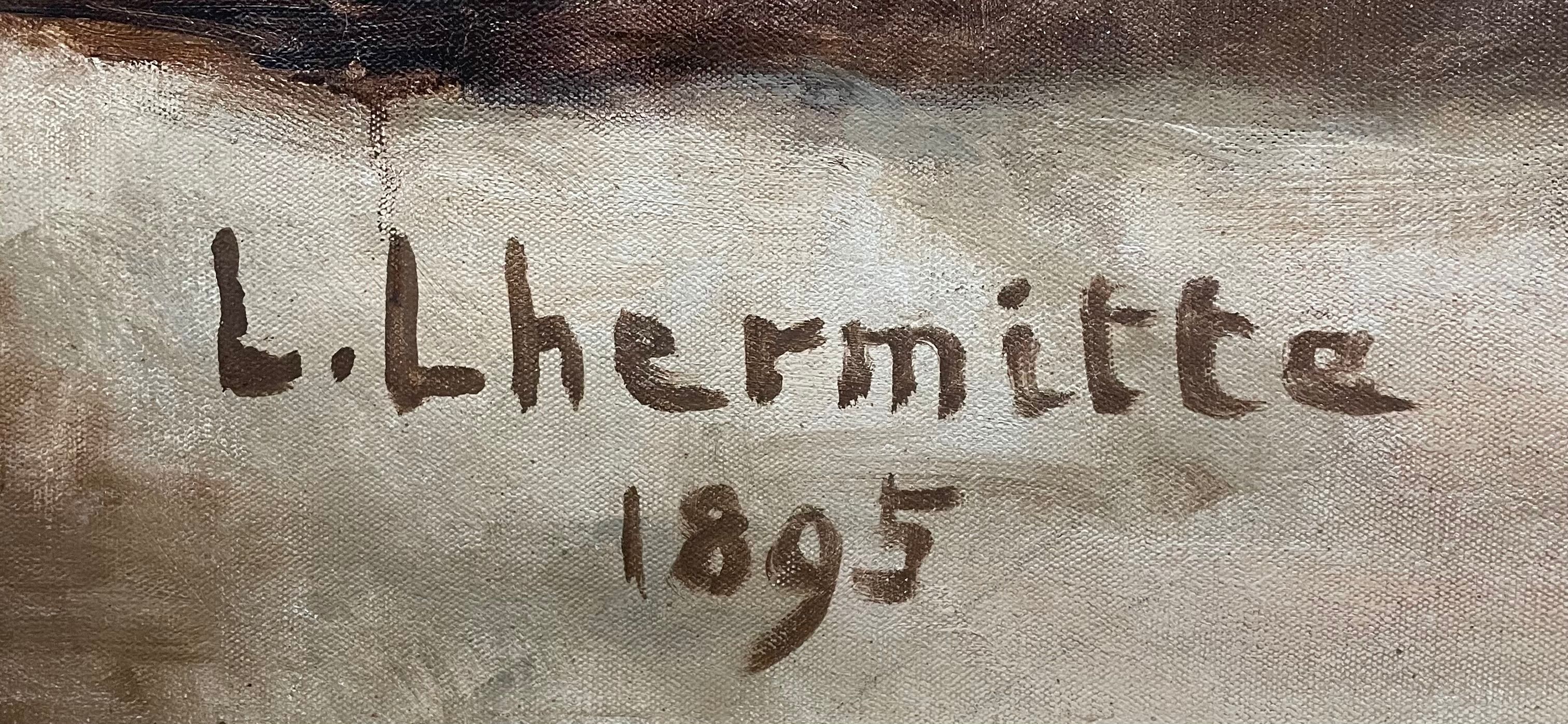 Léon Lhermitte's signature