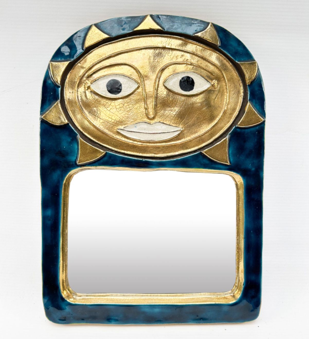 Mithé Espelt, ceramic wall mirror