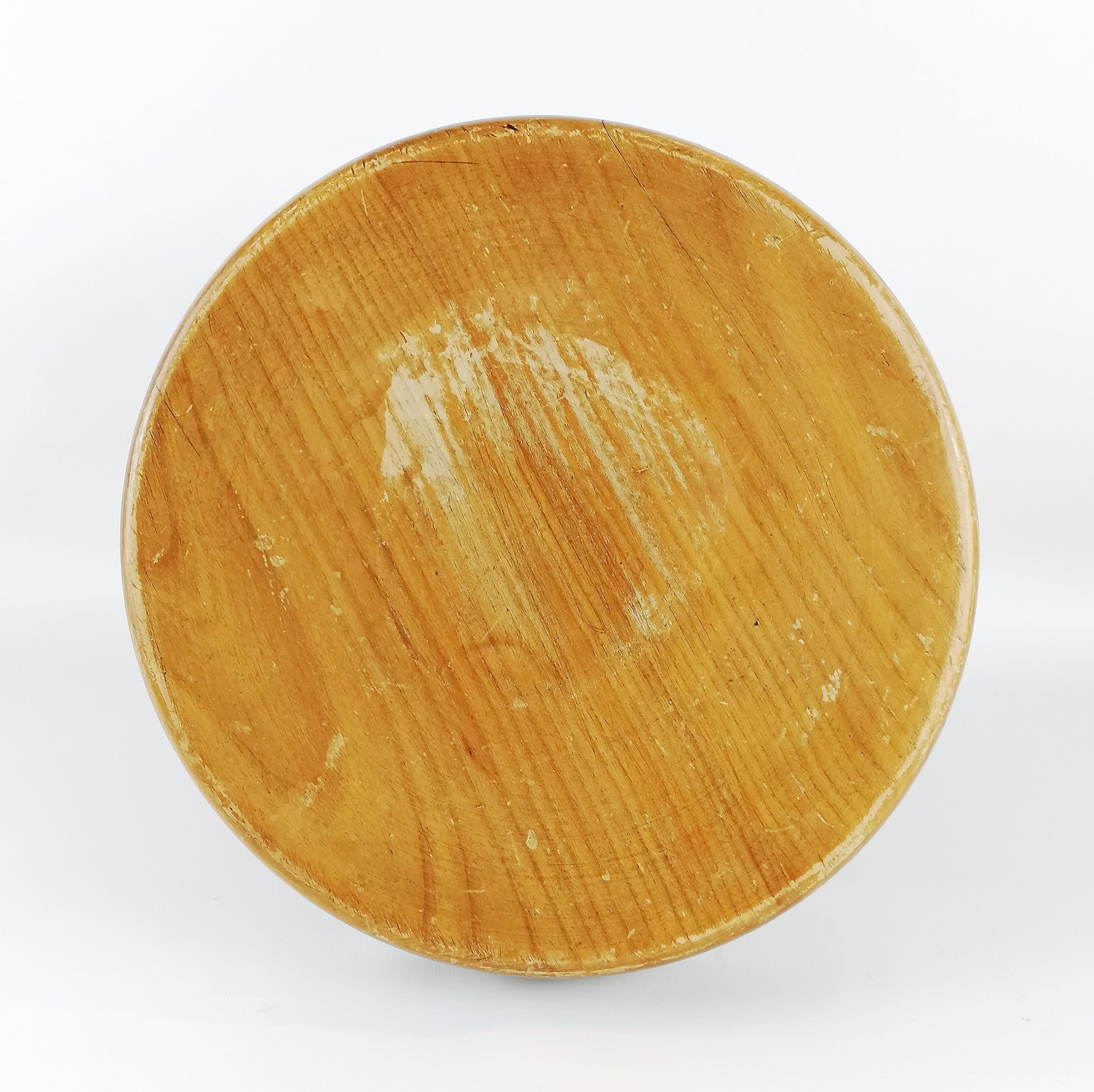 Berger stool seat in blond wood