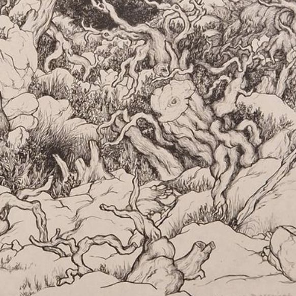 Georges Ribemont Dessaignes, lithographie