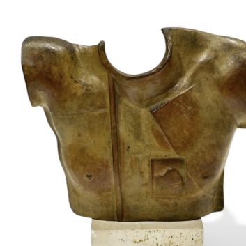 Igor MITORAJ (1944-2014), Hélios, Bronze with beige patina