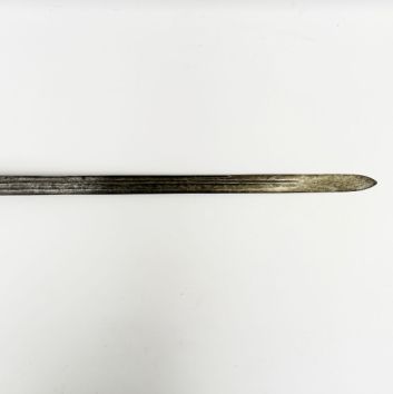 Schiavone" sword, iron mounting