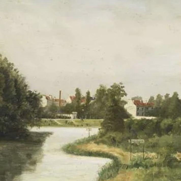 Stanislas Lépine, oil on canvas