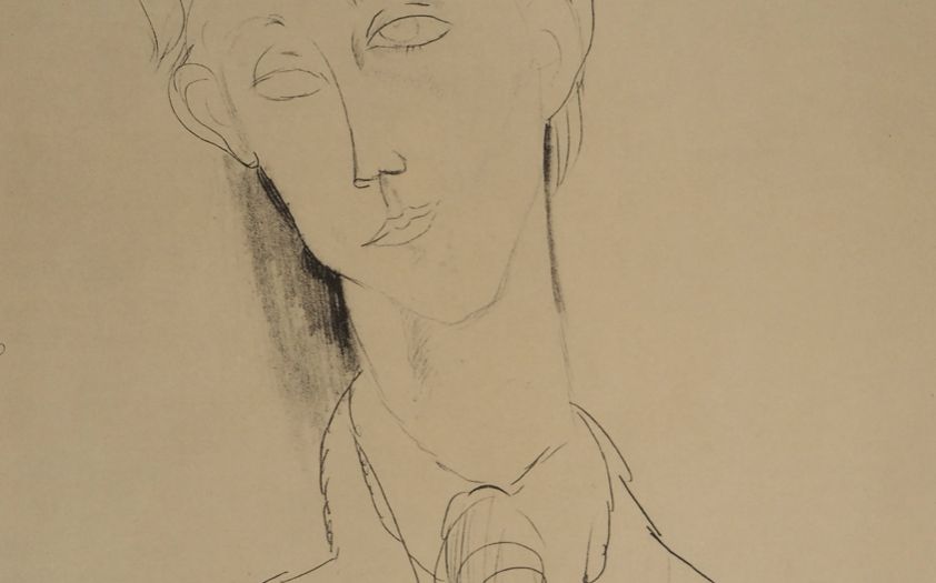 Modigliani, drawing