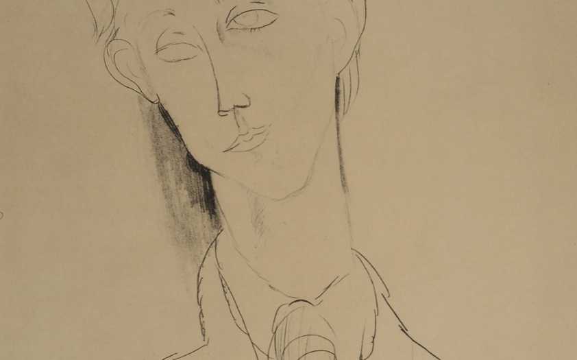 Modigliani, drawing