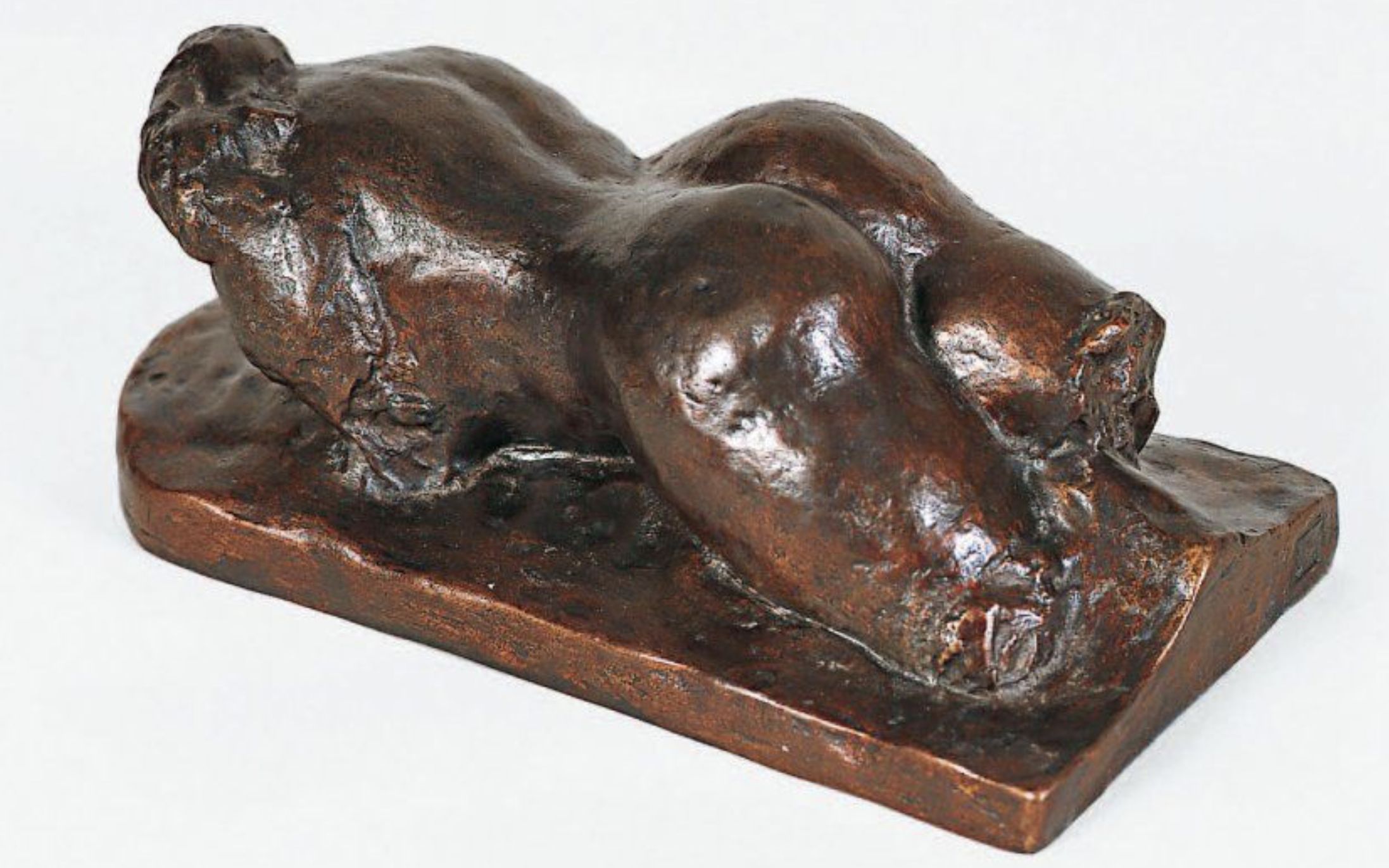 Jules Pascin, bronze sculpture