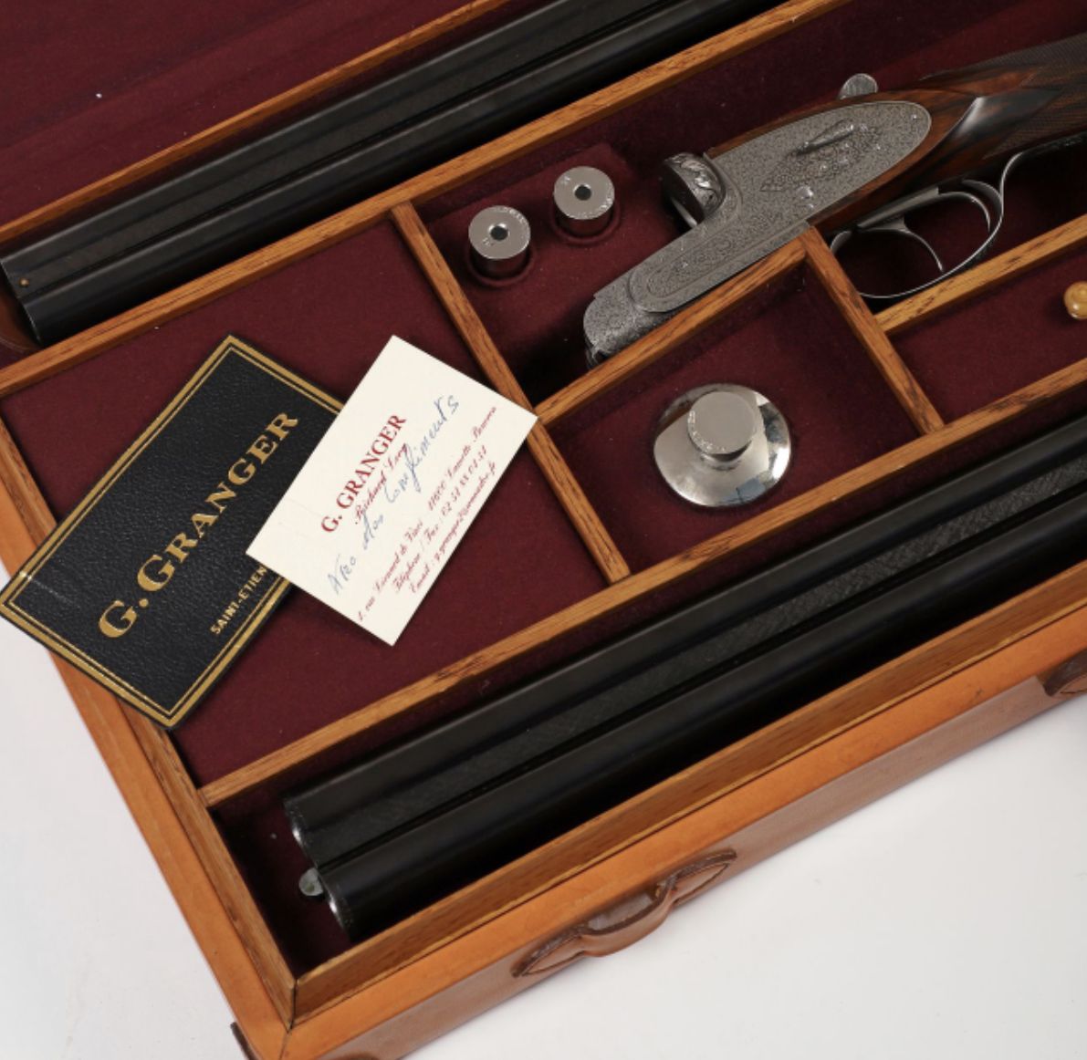 Granger rifle with locks, ammunition and authenticity card