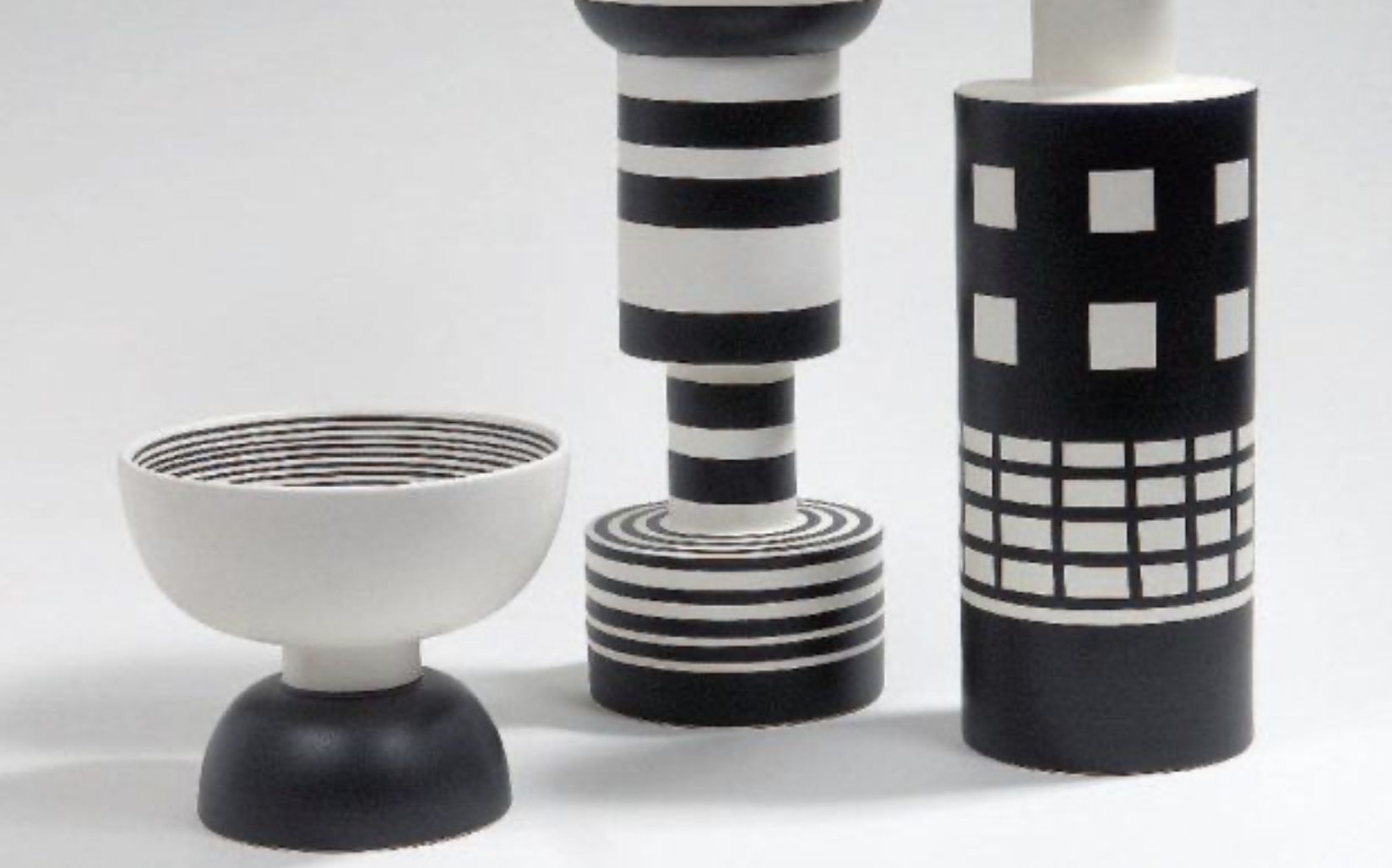 Sotsass, ceramic vases