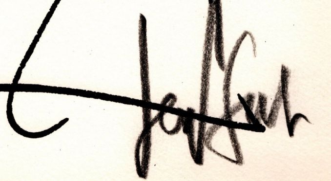 Gen Paul's signature