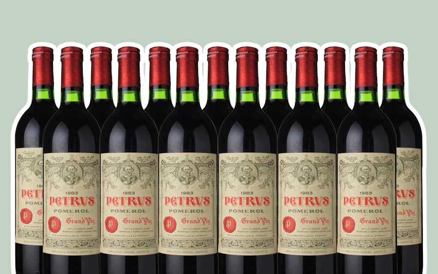 Petrus lot sold by Auctie's