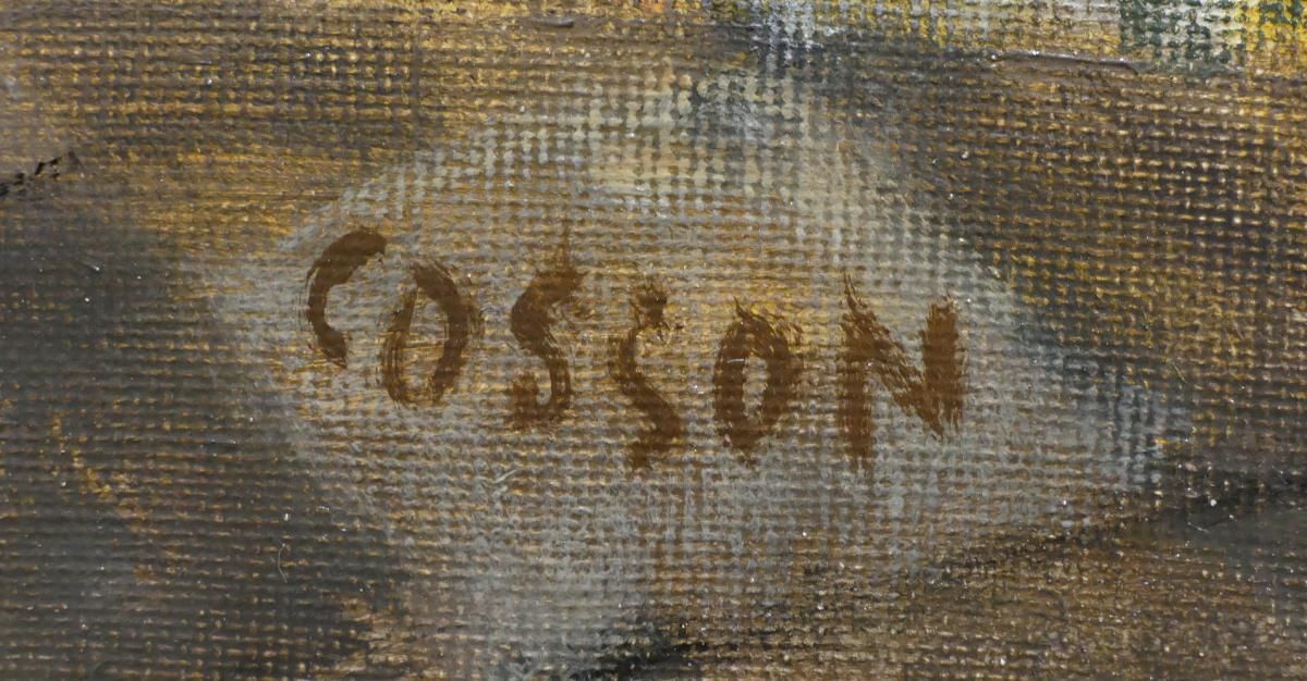 Signature of Marcel Cosson