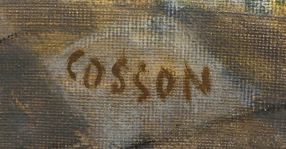 Signature of Marcel Cosson