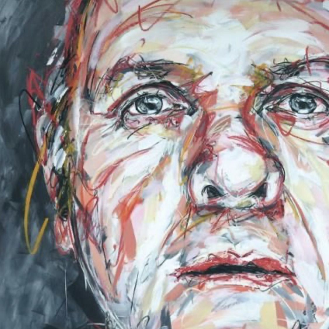 Hom Nguyen, acrylique sur toile