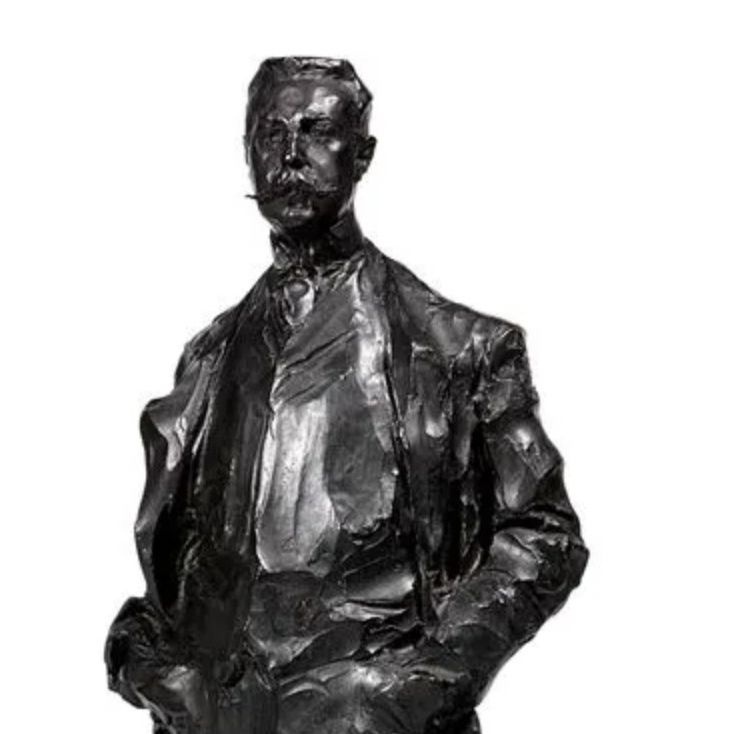 Paul Troubetzkoy, bronze à patine brune