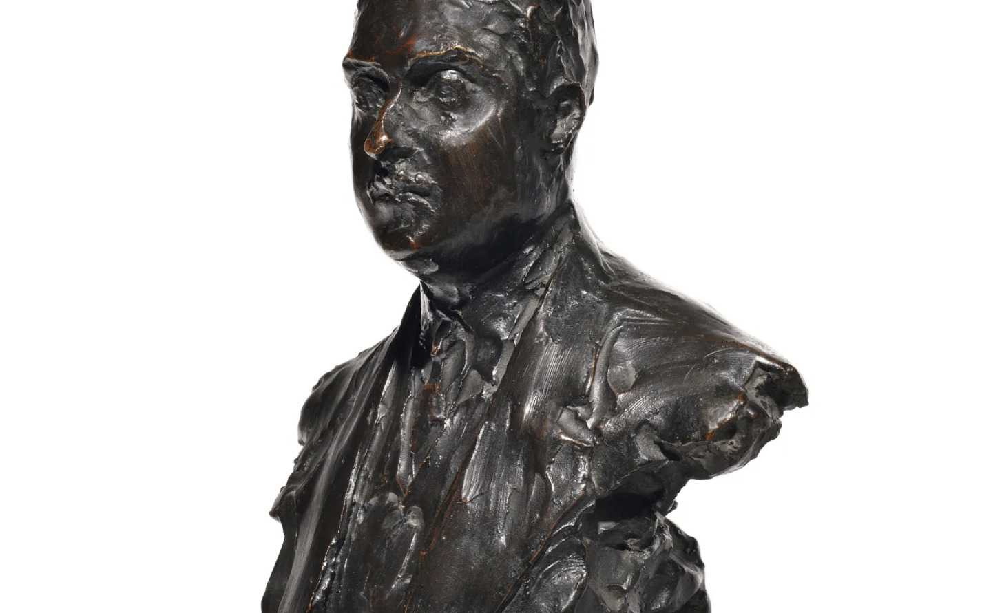Paul Troubetzkoy, bronze à patine brune