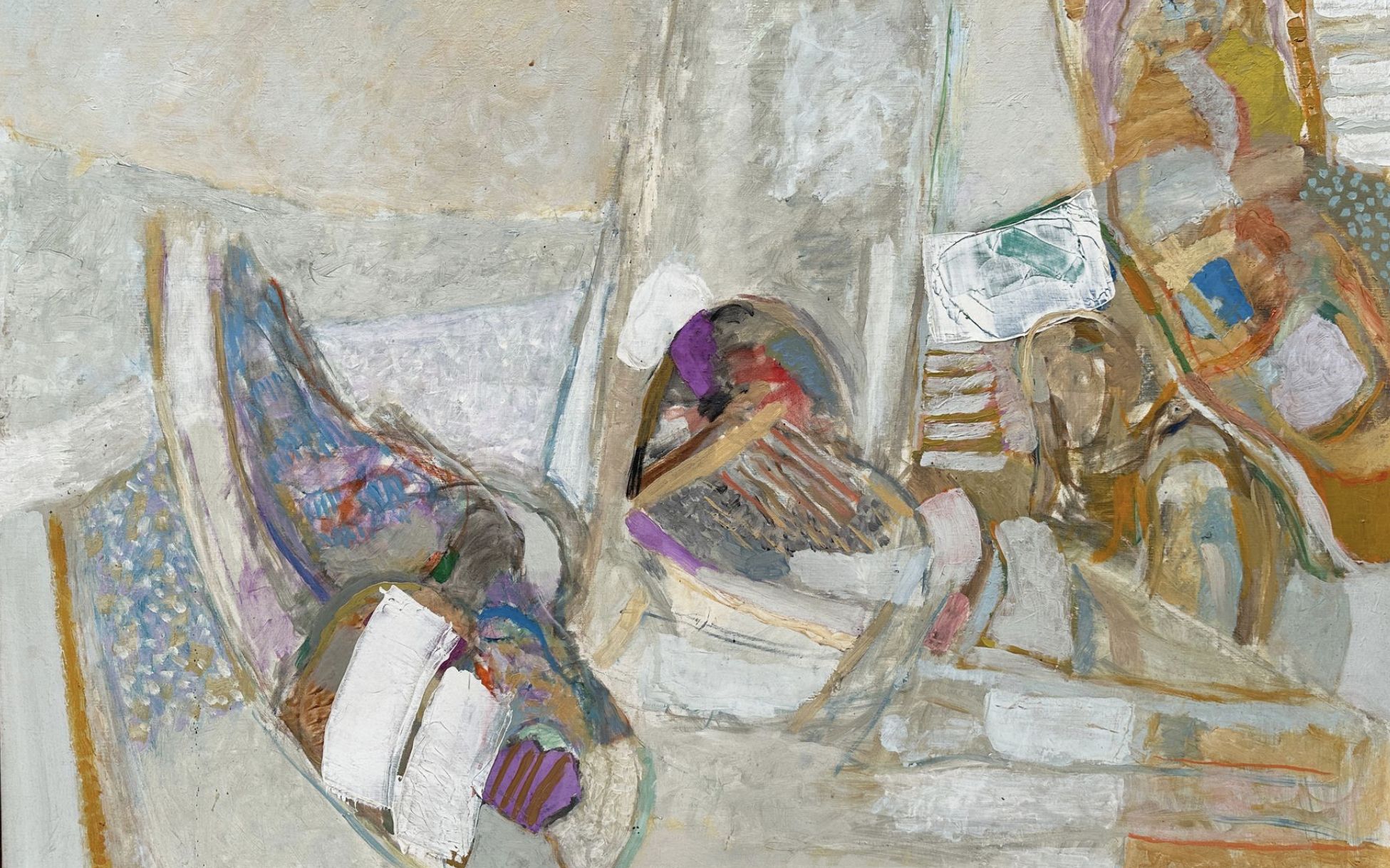 Chafik Abboud, oil on canvas