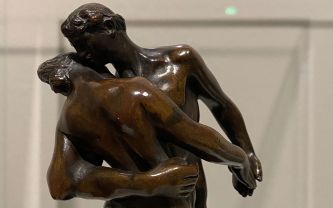 Camille Claudel, bronze print with brown patina