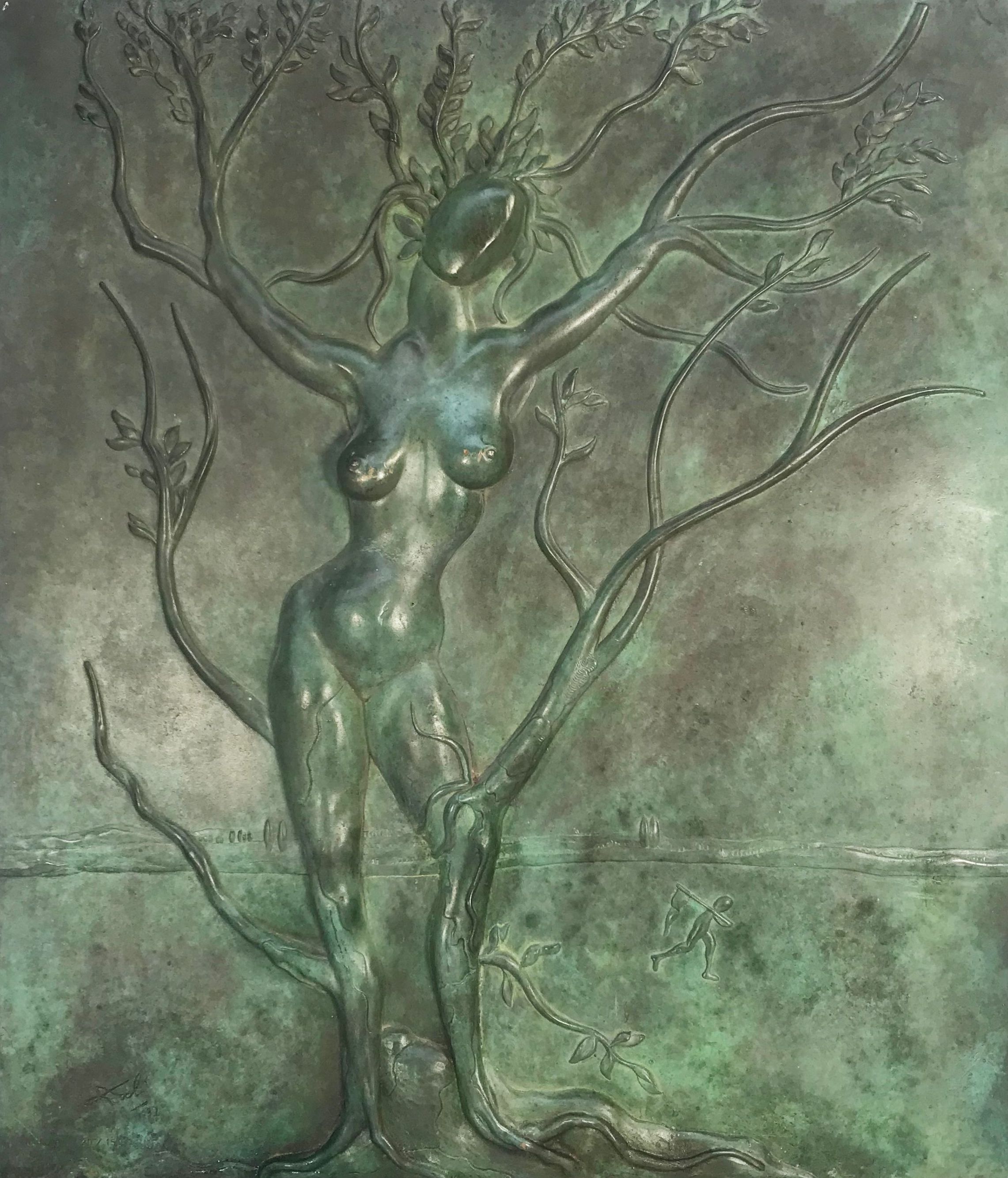 Dali Bronze Relief