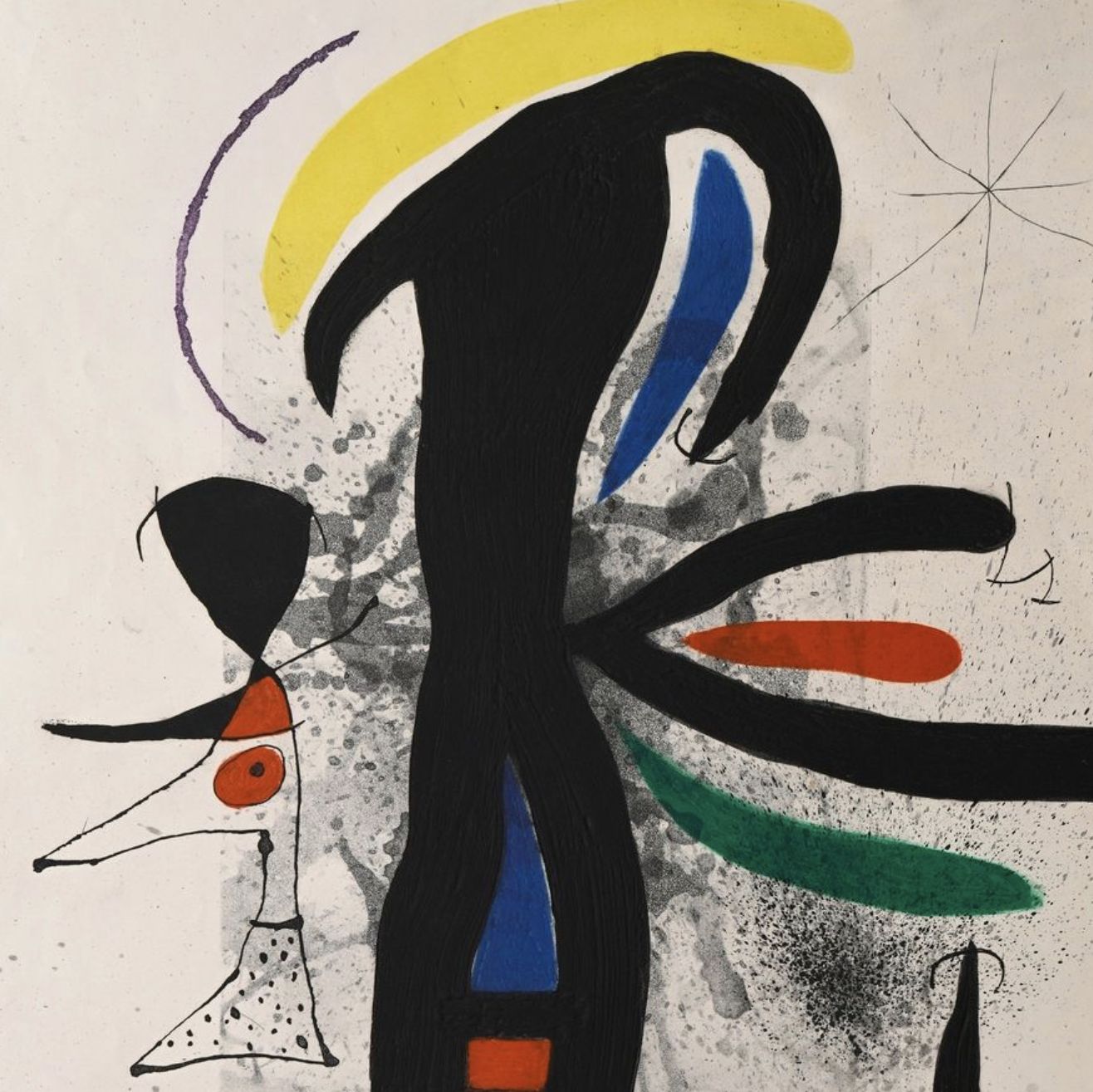 Miro, lithographie