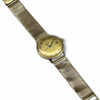 OMEGA GENÈVE AUTOMATIC Montre-bracelet à boitier monobloc en or 18K (750 millièmes)