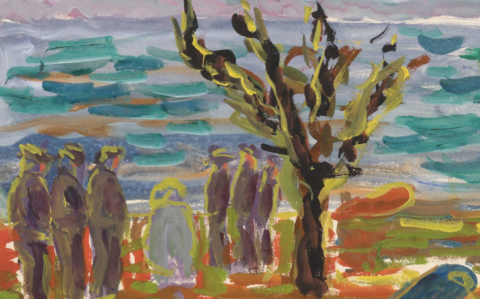 Marianne von Werefkin, gouache on paper