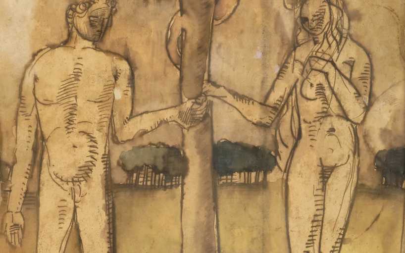 Émile Bernard, watercolor
