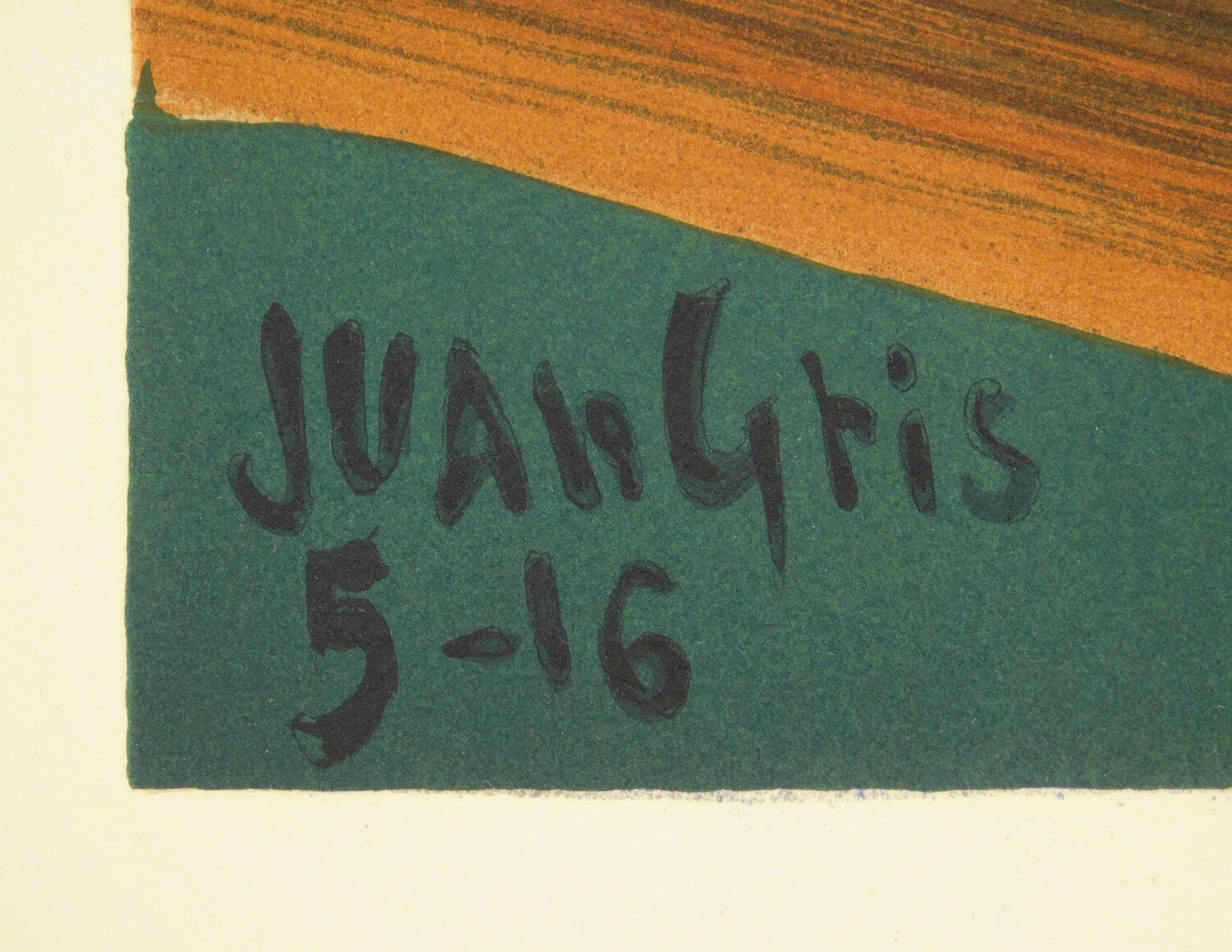 Signature of Juan Gris