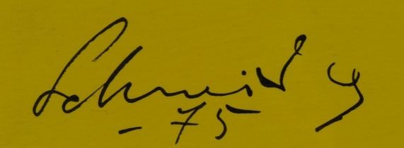 Gérard Schneider's signature