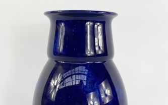 Sèvres, blue porcelain vase