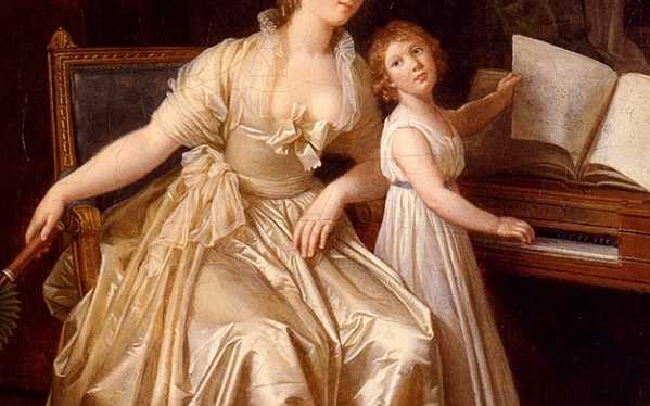 Marguerite Gérard, huile sur toile