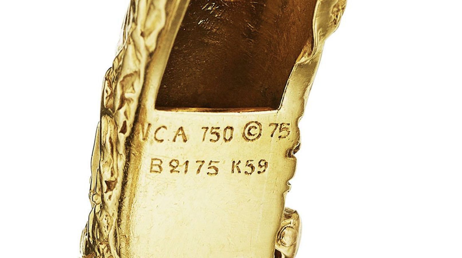 Signature et poinçon Van Cleef & Arpels