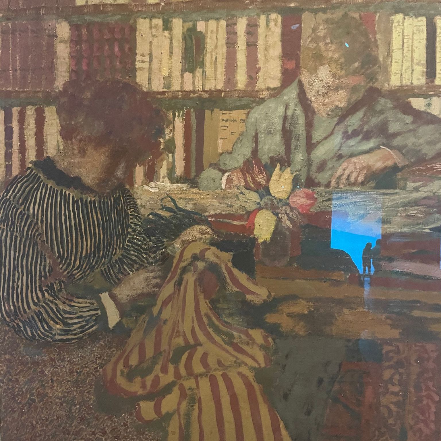 Vuillard, oil on canvas