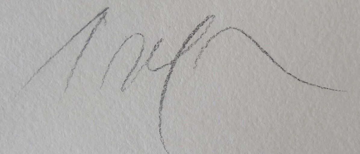 Hans Arp's signature