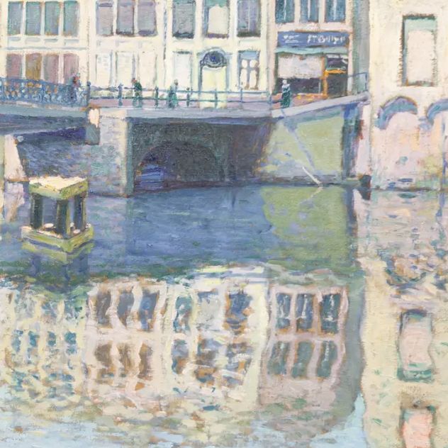 Paul Madeline, huile sur toile