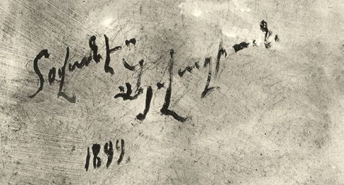 Signature of Ivan Aivazovski