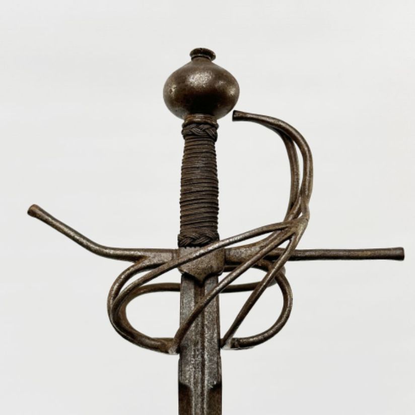 City sword called "rapière", 17th century