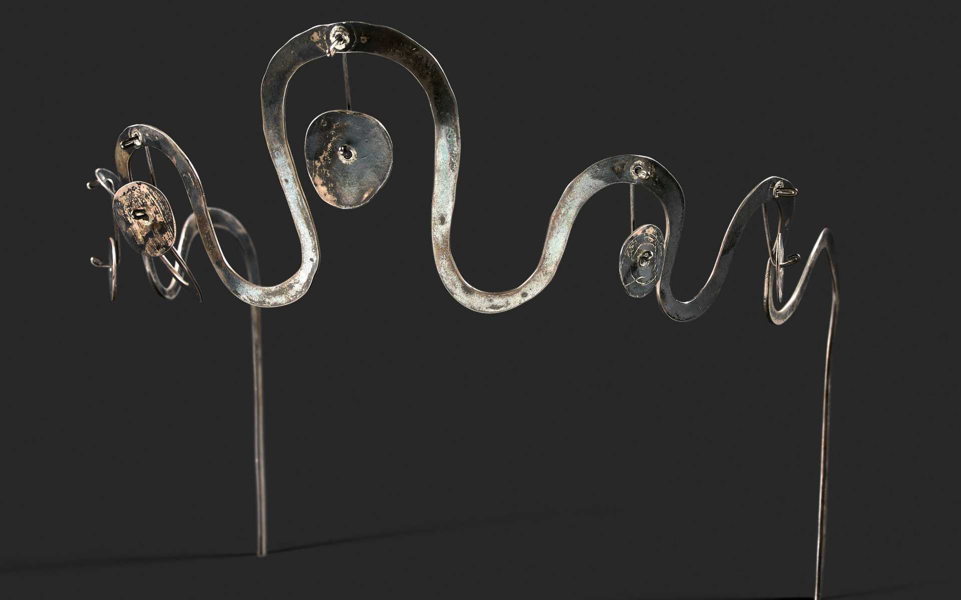 Calder, brass tiara