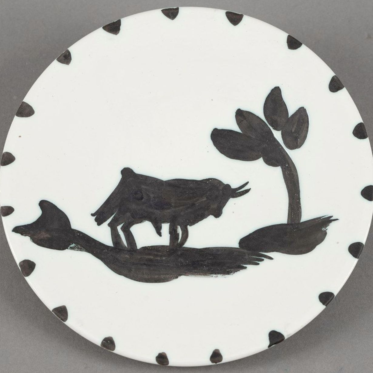 Picasso x Madoura, ceramic plate