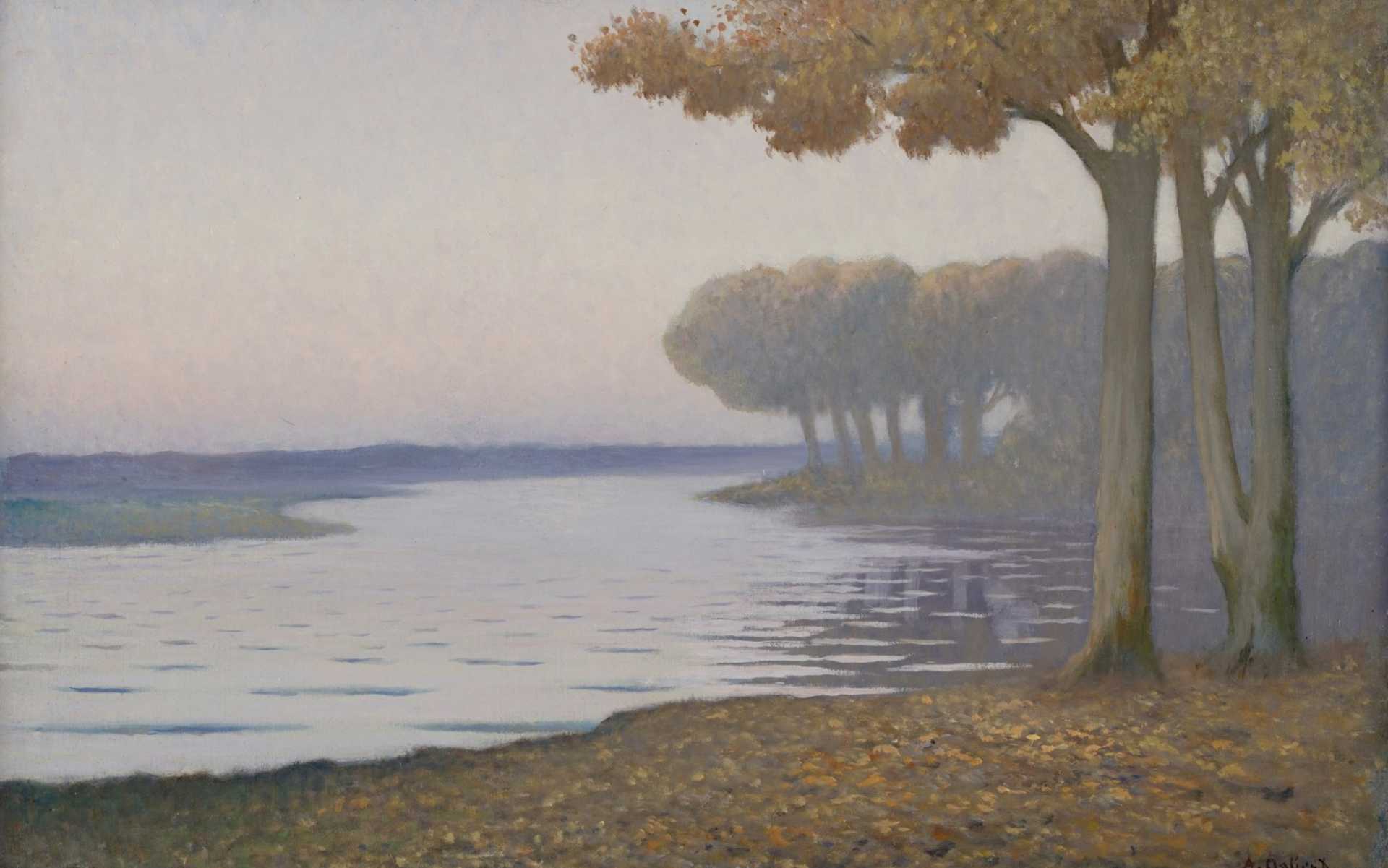 Alphonse Osbert, oil on canvas