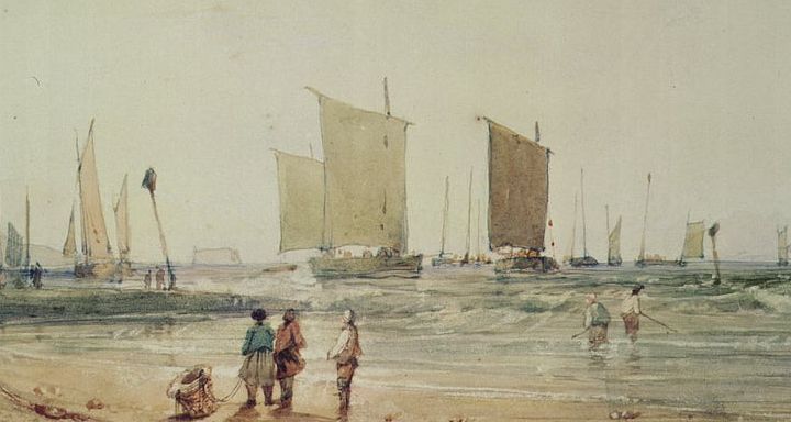 Bonington, watercolor