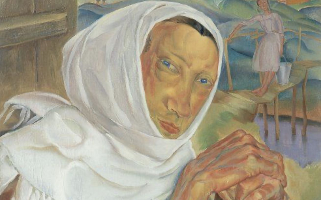 Boris Grigoriev, oil on canvas