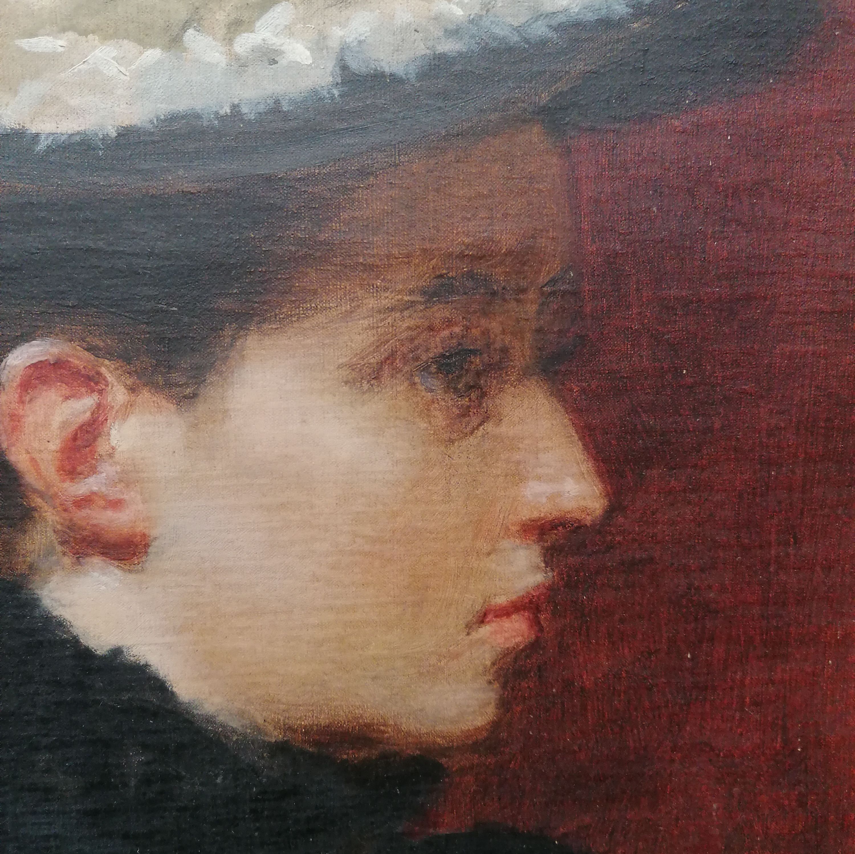 Carolus Duran Oil On Canvas Detail