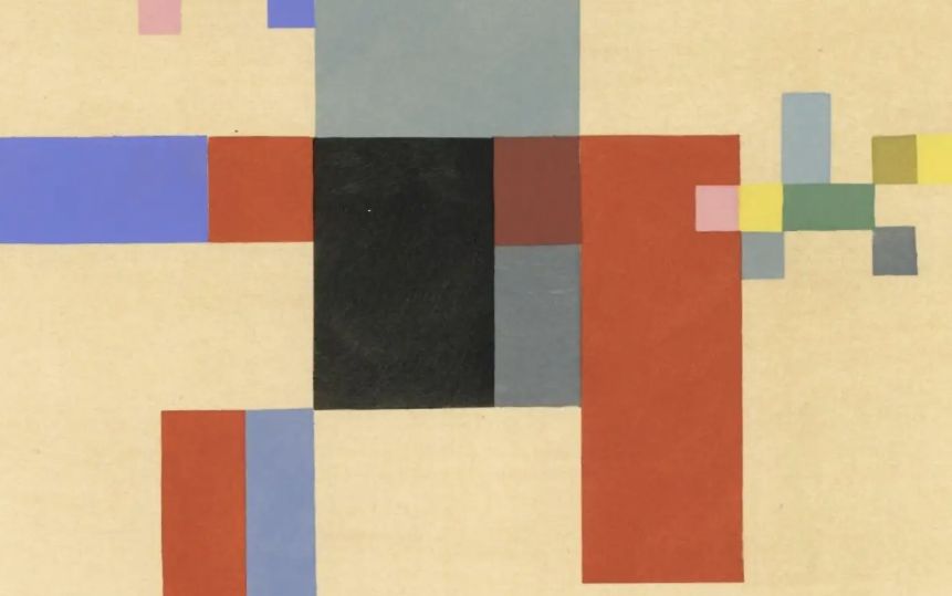 Taeuber Arp, mixed composition