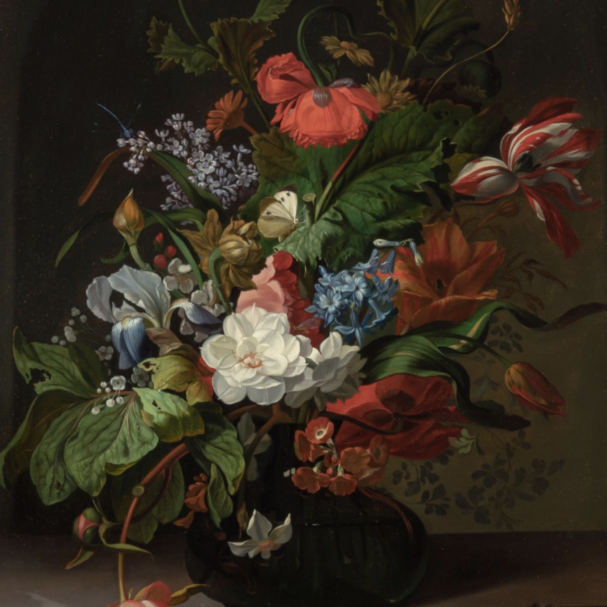 Rachel Ruysch, huile sur toile